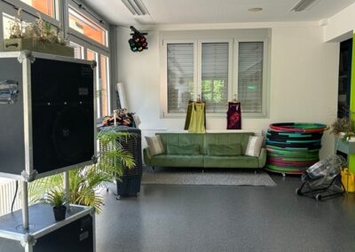 Tanzraum Ecke Sofa